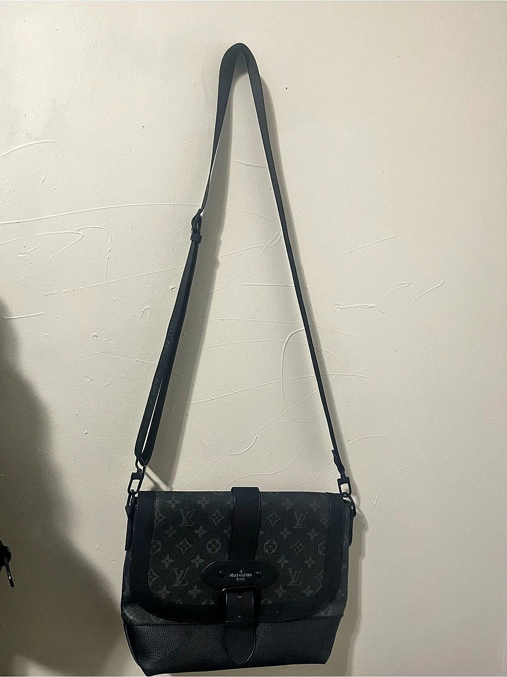 Louis Vuitton Danube PPM Monogram Eclipse Black Crossbody Bag